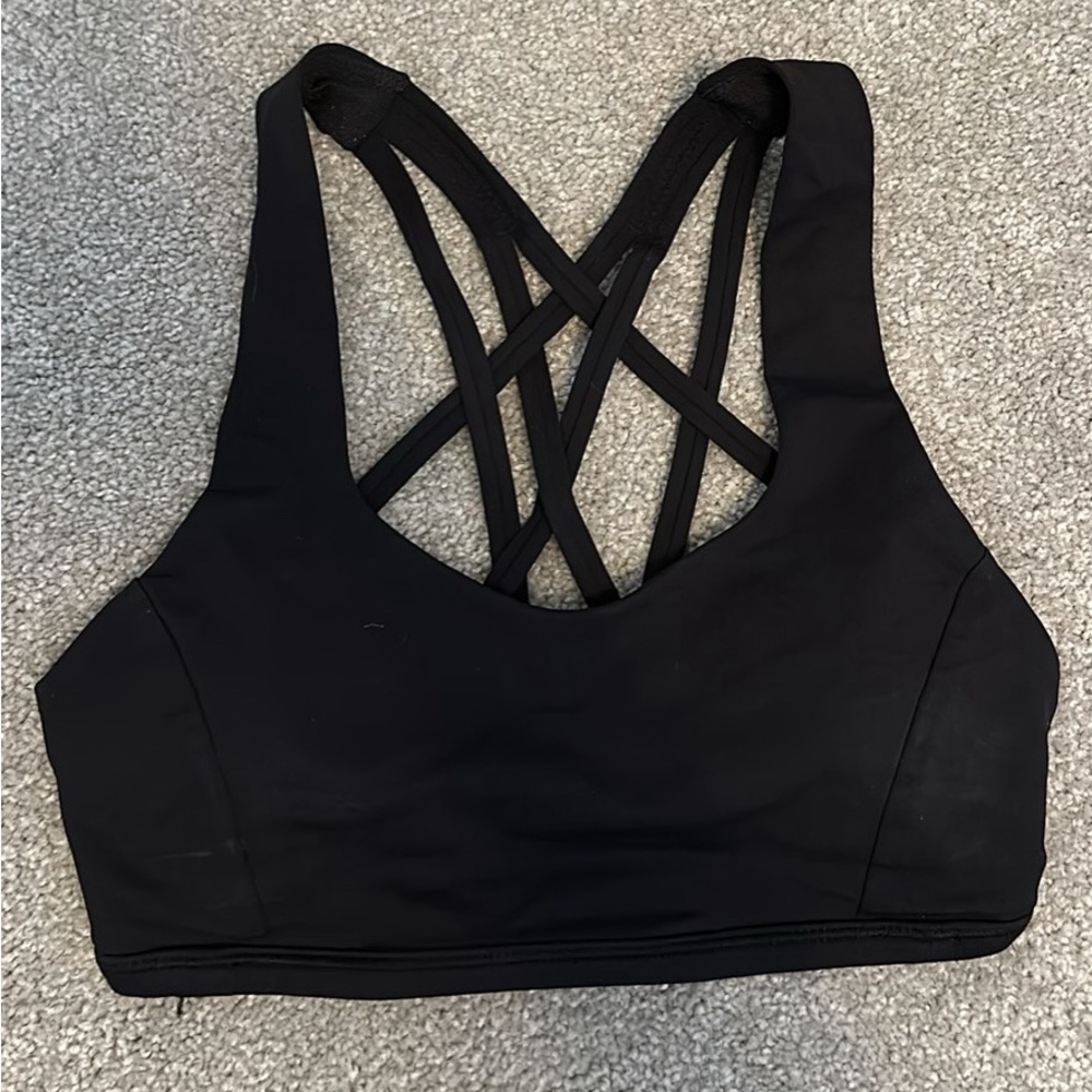 Black Lululemon Sports Bra